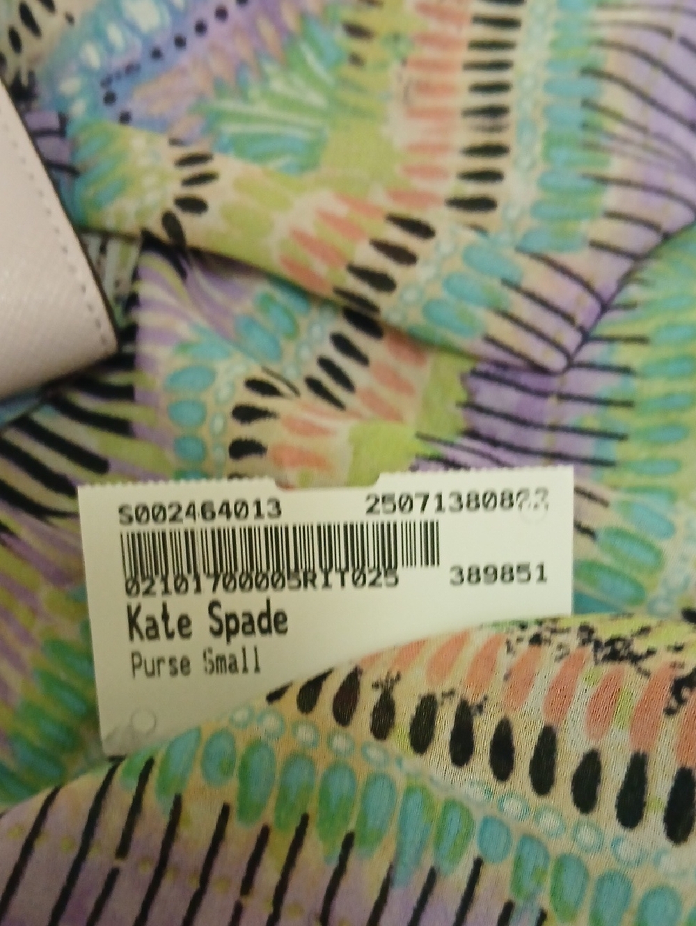 Kate Spade Staci Large Slim Bifold Wallet Pink Saffiano Leather ID Window NWT - Picture 15 of 15